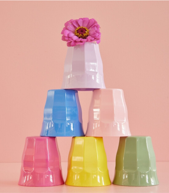 Rice Melamine Bardak Seti // Colors - Small (1 Adet)