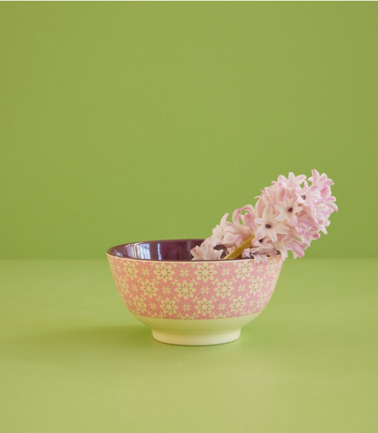 Rice Melamin Kase (M) // Graphic Flower