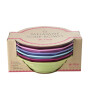 Rice Melamine Yemek Tabak Set // Colorsy (6 Adet)