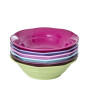 Rice Melamine Yemek Tabak Set // Colorsy (6 Adet)