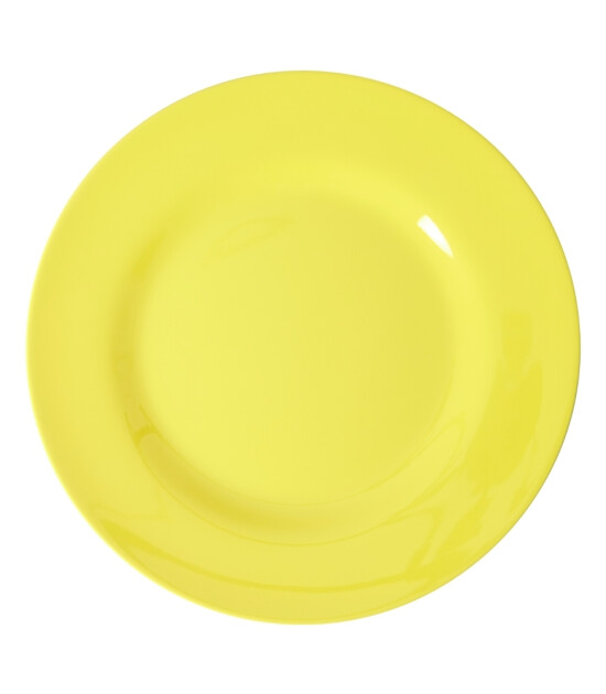 Rice Melamine Round Yemek Tabak // 6 Colors (1 Adet)
