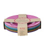 Rice Melamine Round Pasta Tabak // 6 Colors (1 Adet)