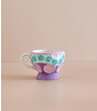 Rice Seramik Mug // Embossed Flower - Lavender
