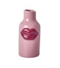 Rice Seramik Lips Vazo (XS) // Pink - Dark Pink