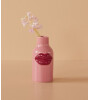 Rice Seramik Lips Vazo (XS) // Pink - Dark Pink