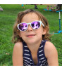 ro-sham-bo Round Çocuk Güneş Gözlüğü // Ice Baby - Aynalı Mor Lens