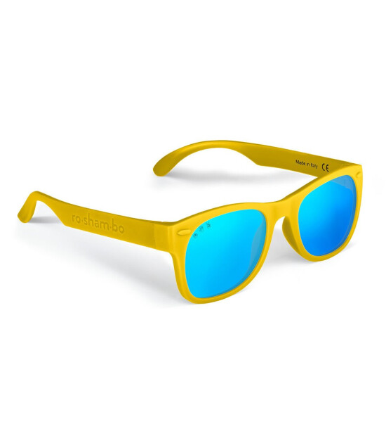 ro-sham-bo Wayfarer Çocuk Güneş Gözlüğü // Simpson - Aynalı Mavi Lens