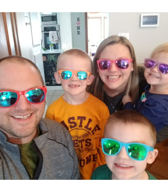 ro-sham-bo Wayfarer Yetişkin G&uuml;neş G&ouml;zl&uuml;ğ&uuml; // Mcfly - Aynalı Mavi Lens