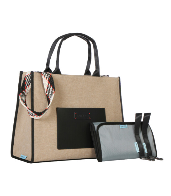 SAM&CO Classic Cherry Anne Çantası - Medium // Bej