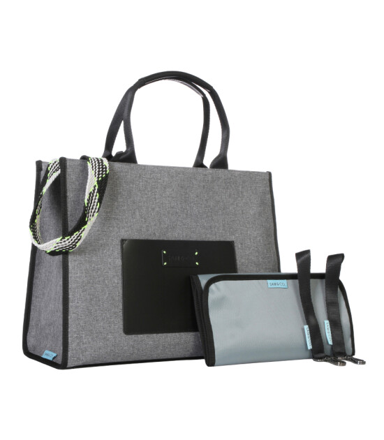 SAM&CO Classic Avocado Anne &Ccedil;antası - Medium // Gri