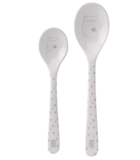 SARO Melamin Mama Kaşık Set // Bears