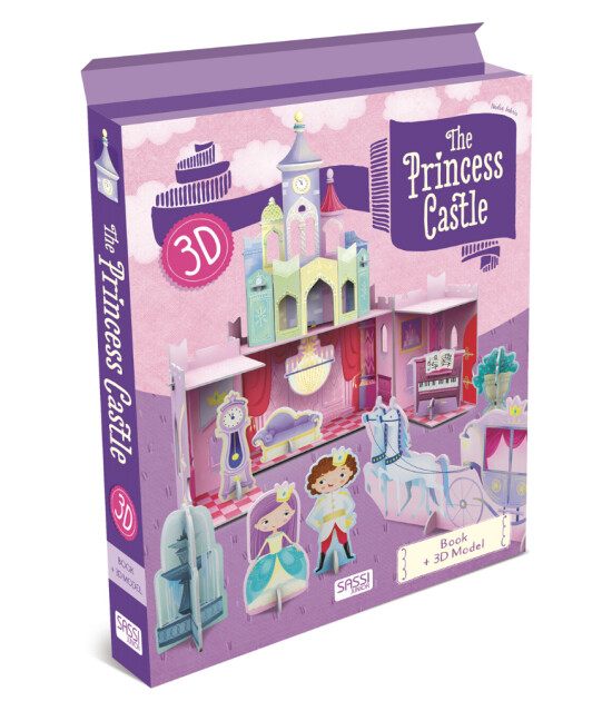 Sassi Junior 3D Karton Seti // Princess Castle