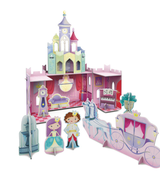 Sassi Junior 3D Karton Seti // Princess Castle