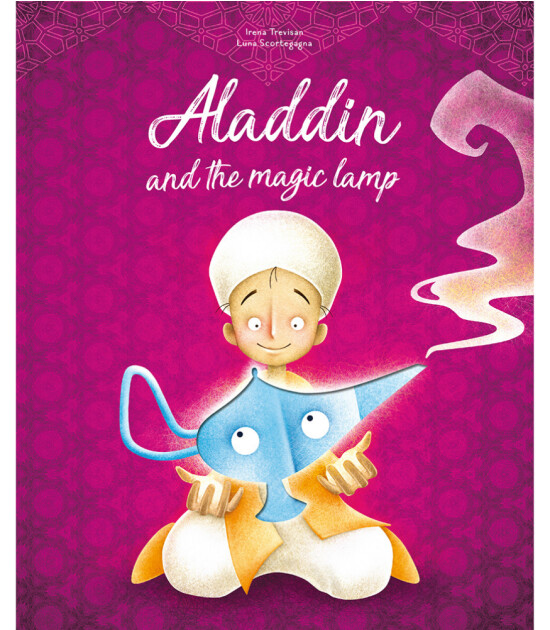 Sassi Junior Die-Cut Book - İngilizce Çocuk Masal // Aladdin and The Magic Lamp