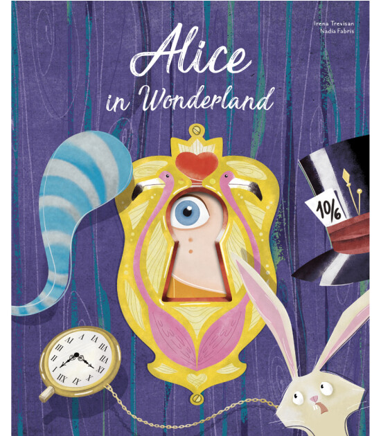 Sassi Junior Die-Cut Book - İngilizce Çocuk Masal // Alice in Wonderland