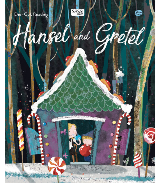 Sassi Junior Die-Cut Book - İngilizce Çocuk Masal // Hansel ve Gretel