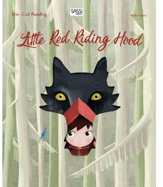 Sassi Junior Die-Cut Book - İngilizce Çocuk Masal // The Little Riding Hood