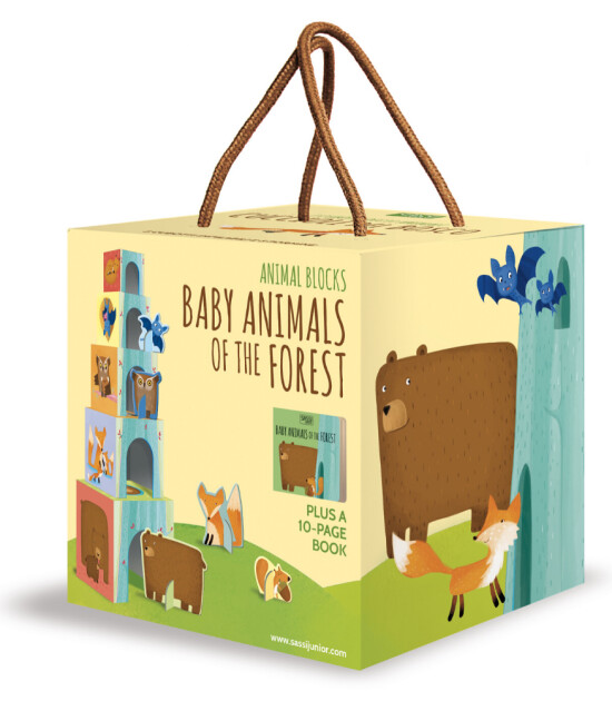 Sassi Junior Animal Blocks // Baby Animals Of The Forest