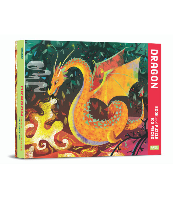 Sassi Junior Giant Puzzle // Dragons (100 Parça)