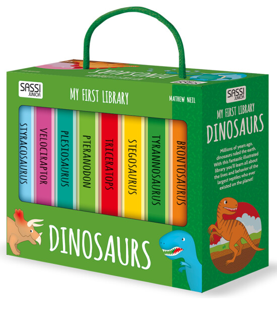Sassi Junior İlk Kitap Setim - My First Library // Dinosaurs