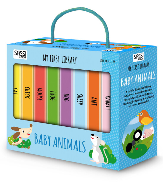 Sassi Junior İlk Kitap Setim - My First Library // Baby Animals