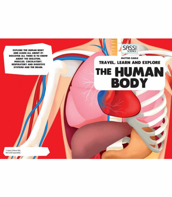 Sassi Junior Puzzle // The Human Body - Vücudumuz (200 + 10 Parça)