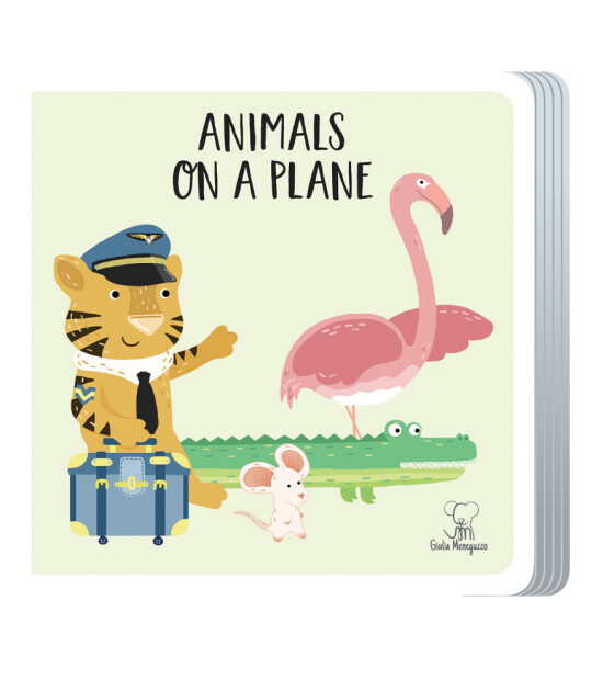 Sassi Junior Travel Puzzle // Animals on a Plane (20 Parça)