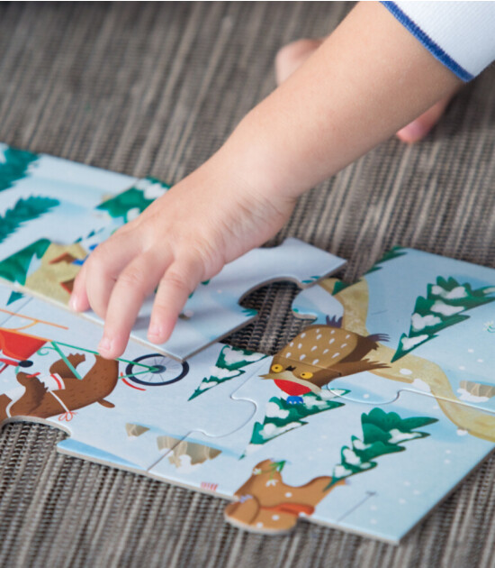 Sassi Junior Puzzle // Construction Site Vehicles (30 Par&ccedil;a)