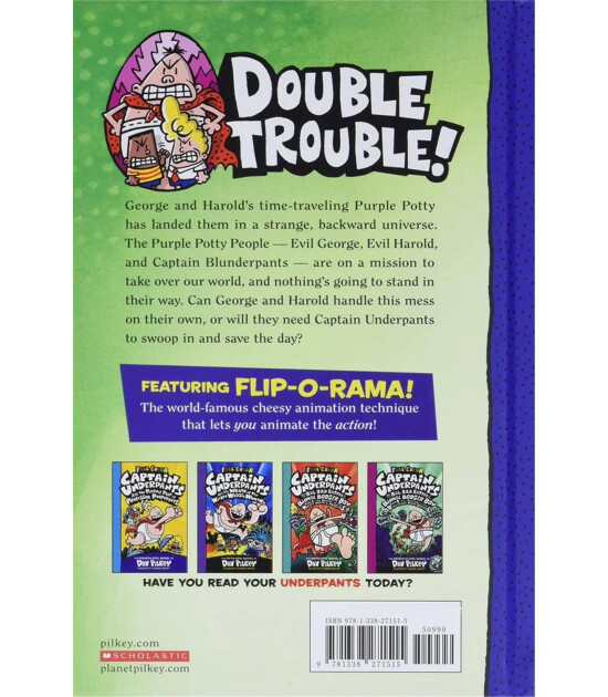Scholastic Captain Underpants Color Edition: Captain Underpants and the Preposterous Plight of the Purple Potty People #8
