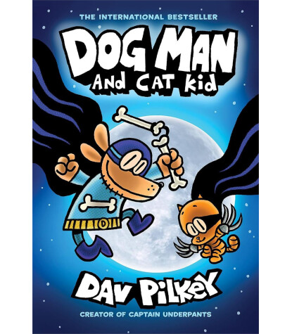 Scholastic Dog Man 4: Dog Man and Cat Kid
