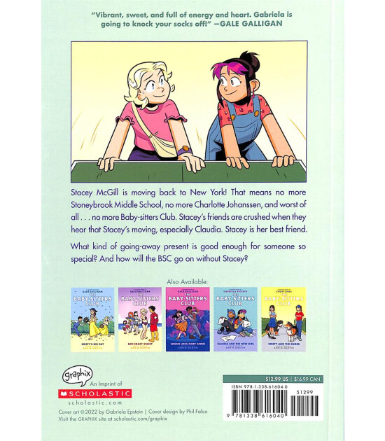 Scholastic The Babysitters Club Graphic Novel: Good-bye Stacey, Good-bye #11