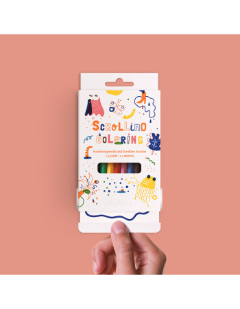 Scrollino Çevirmeli Aktivite Kitapçık // Coloring