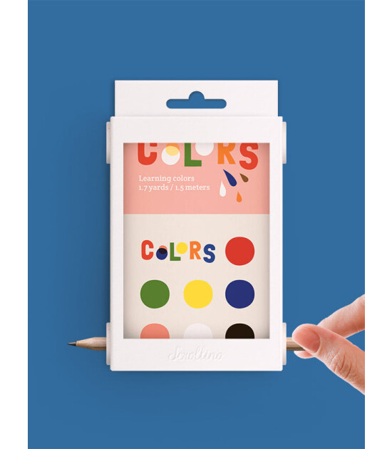 Scrollino Çevirmeli Aktivite Kitapçık // Colors