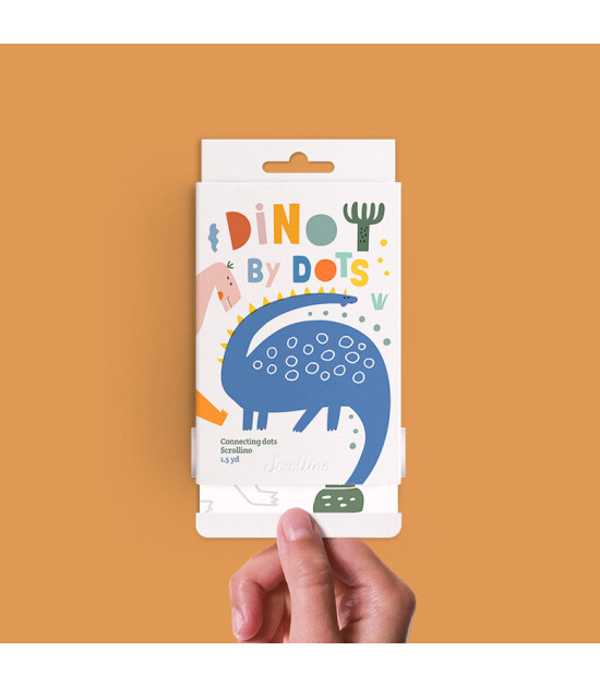 Scrollino Çevirmeli Aktivite Kitapçık // Dino by Dots