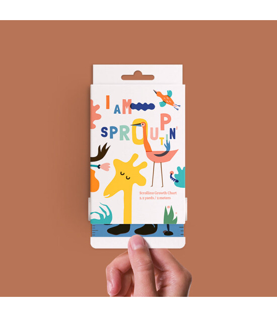 Scrollino Çevirmeli Aktivite Kitapçık // I am Sproutin’ Up