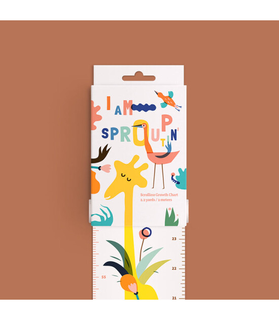 Scrollino Çevirmeli Aktivite Kitapçık // I am Sproutin’ Up