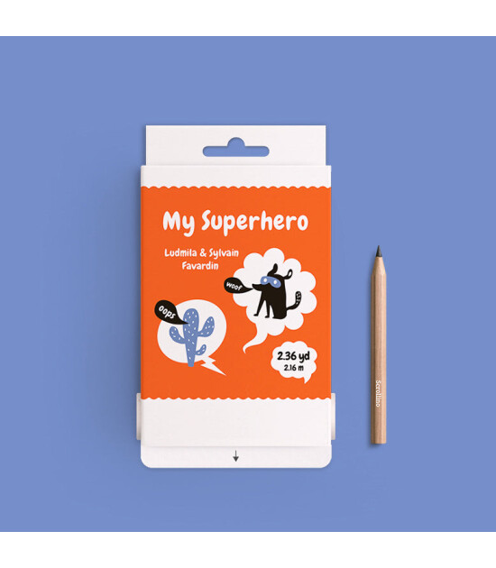 Scrollino Çevirmeli Aktivite Kitapçık // My Superhero