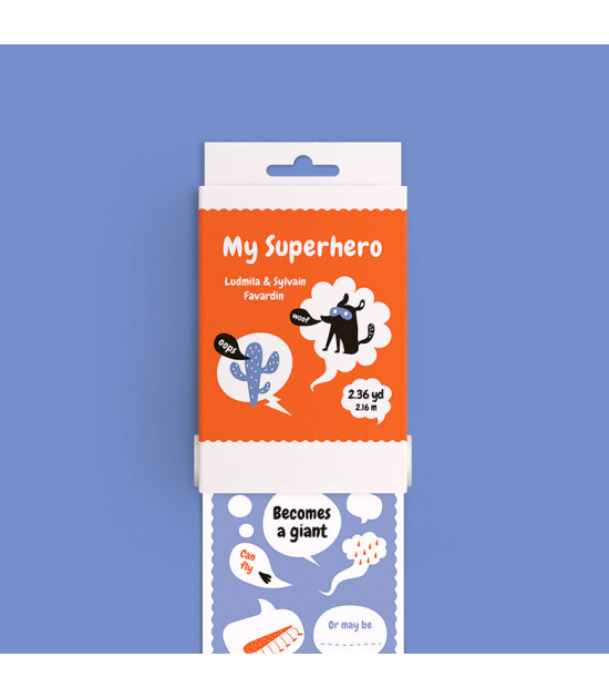 Scrollino Çevirmeli Aktivite Kitapçık // My Superhero