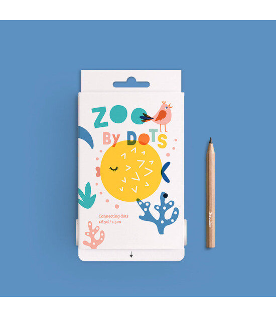 Scrollino Çevirmeli Aktivite Kitapçık // Zoo by Dots