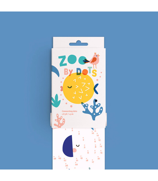 Scrollino Çevirmeli Aktivite Kitapçık // Zoo by Dots