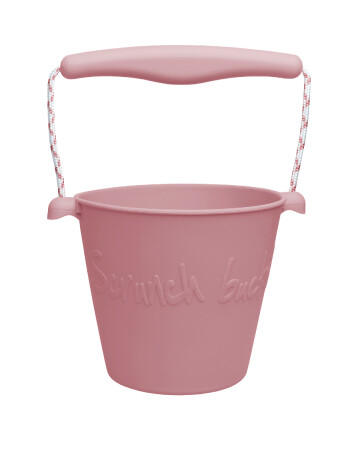 Scrunch Silikon Plaj Kovası // Dusty Rose