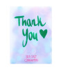 Sea Salt Cinnamon Konfetili Kart (4 Adet) // Thank You