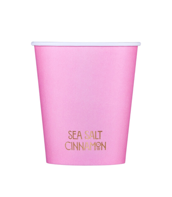 Sea Salt Cinnamon Parti Bardak (8 Adet) // Pembe