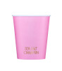 Sea Salt Cinnamon Parti Bardak (8 Adet) // Pembe
