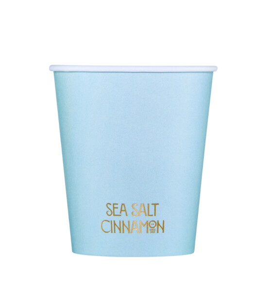 Sea Salt Cinnamon Parti Bardak (8 Adet) // Açık Mavi