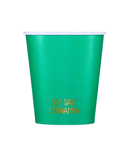 Sea Salt Cinnamon Parti Bardak (8 Adet) // Yeşil