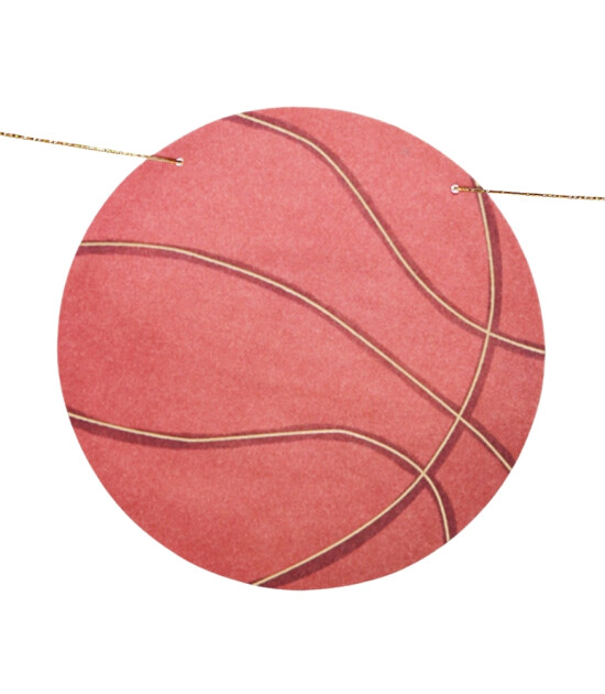 Sea Salt Cinnamon Parti Asılan Süs // Basketbol