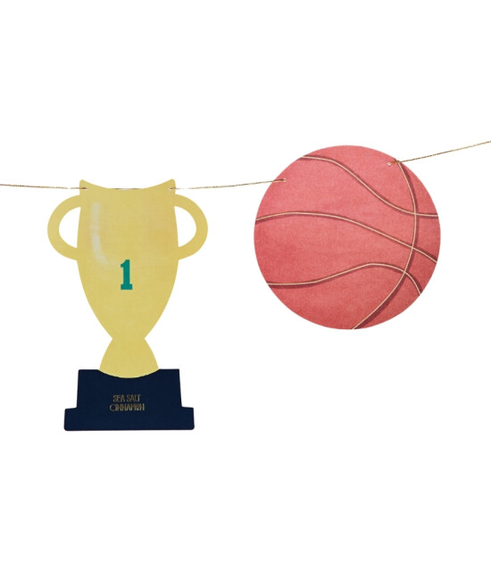 Sea Salt Cinnamon Parti Asılan Süs // Basketbol