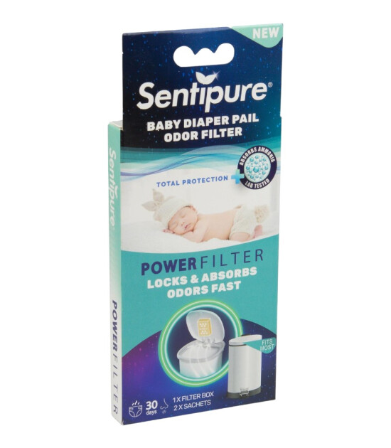 Sentipure Bebek Bezi Kokusu Giderici Filtre