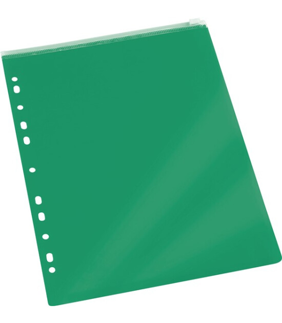 Serve Zarf Dosya Fermuarlı // Yeşil